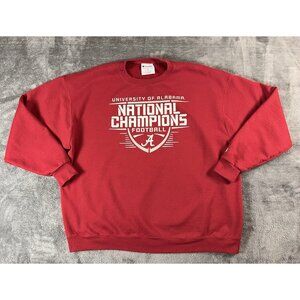 Champion University Of Alabama Sweatshirt Mens XXL National Football Champions